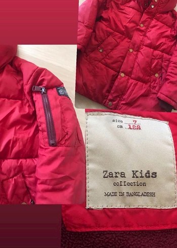 ZARA Erkek Çocuk Mont 7 yaş - Görsel 6