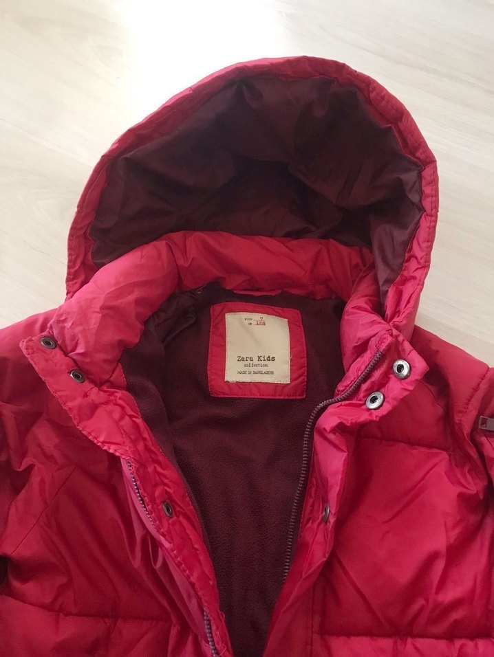 ZARA Erkek Çocuk Mont 7 yaş - Görsel 5