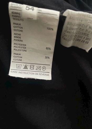 BENETTON Siyah ERKEK CEKET&MONT - Görsel 8