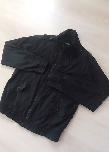 BENETTON Siyah ERKEK CEKET&MONT - Görsel 2