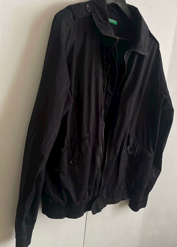 BENETTON Siyah ERKEK CEKET&MONT - Görsel 4