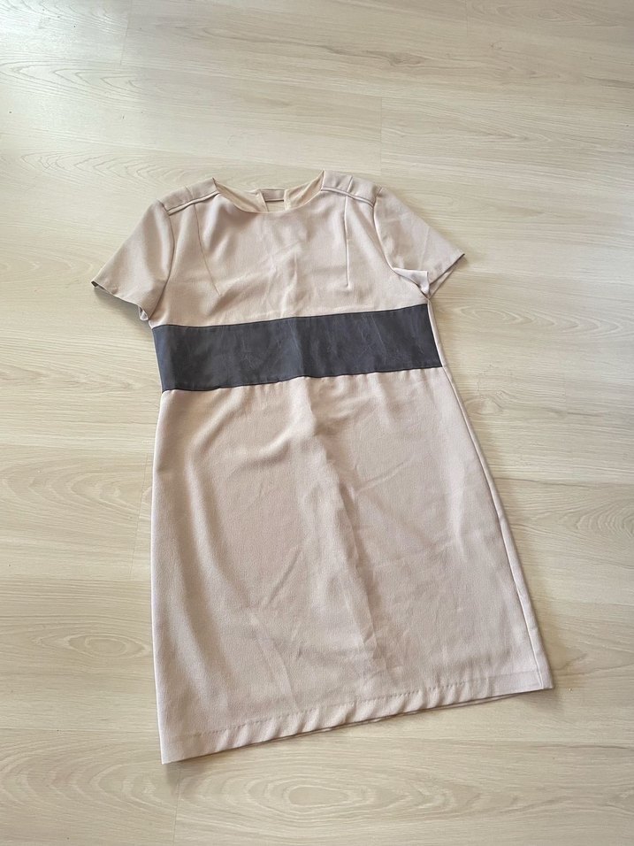 Bej  Elbise - Görsel 5