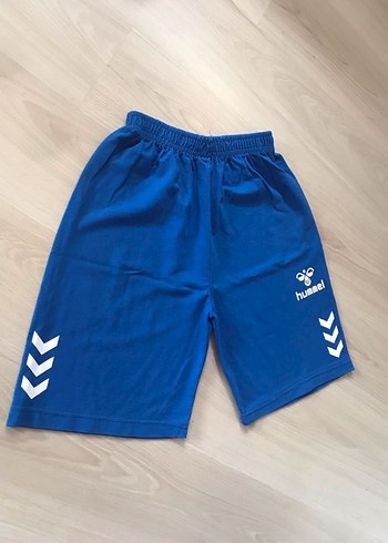 l Beden mavi Renk Hummel Unisex Şort
