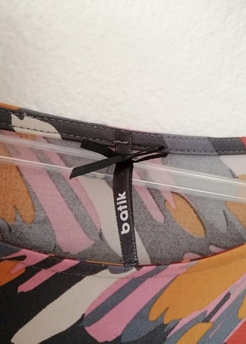 s Beden Bohem Çok Renkli batik marka kisa elbise