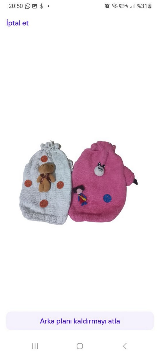 Renkli Nakışlı kedi köpek kazagi - Görsel 2