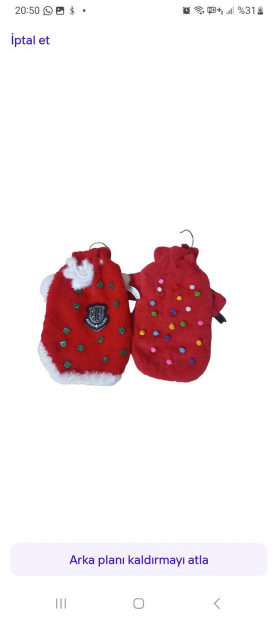 Renkli Nakışlı kedi köpek kazagi - Görsel 4