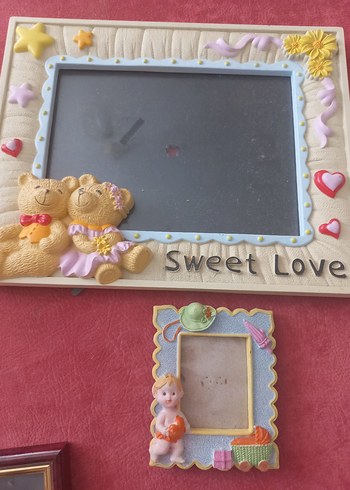 Pastel Renkli Tatlı Aşk Çerçevesi