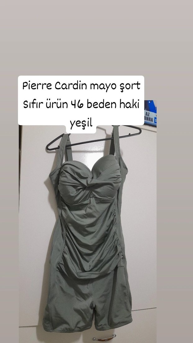 haki Mini Mayo Şort - Görsel 2