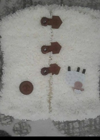 Nakışlı Renkli Kız Bolero Pelerin - Görsel 5