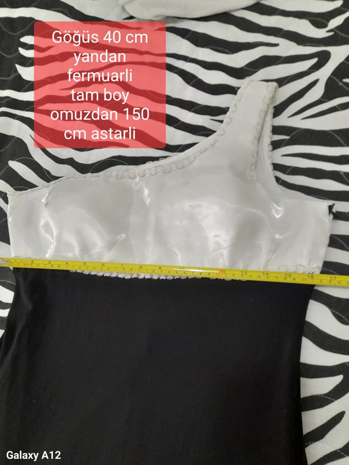 Tek omuz abiye - Görsel 2