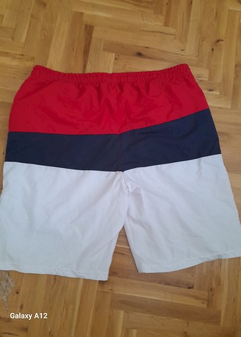 Beyaz Kırmızı Erkek Mayo Şortu LCWSWIMWEAR 3XL - Görsel 4