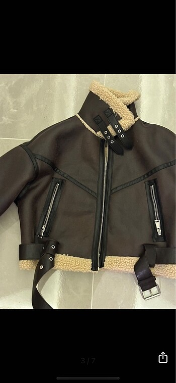 xs Beden Zara biker astarlı ceket