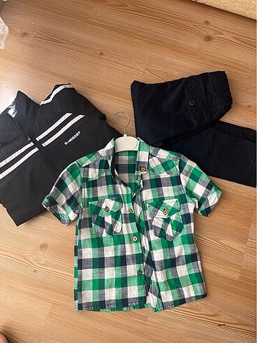 Eşortman üstü pantolon gömlek 4-5 yaş - Görsel 7