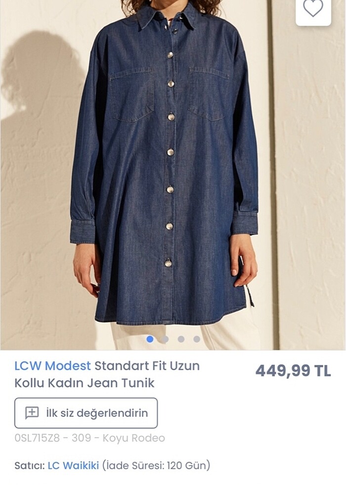 Kot tunik - Görsel 4