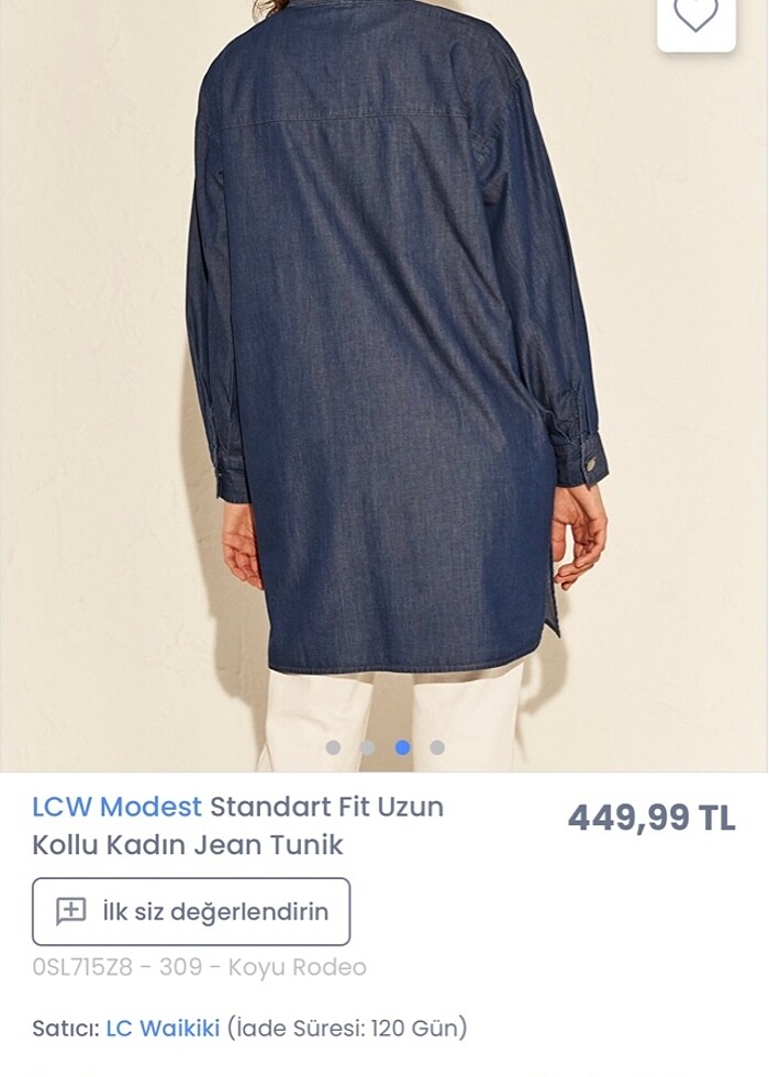 Kot tunik - Görsel 5