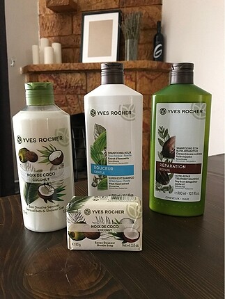 YVES ROCHER SAÇ BAKIM ve DUŞ BAKIM ÜRÜNLERİ
