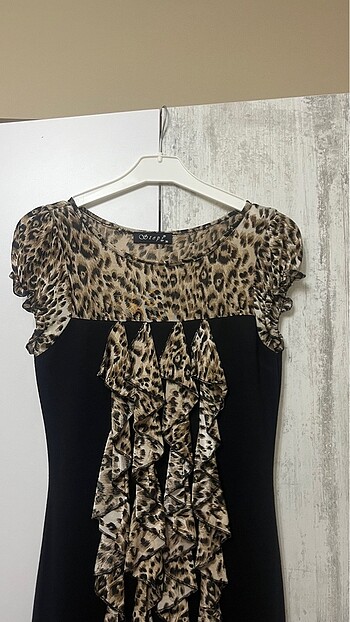 Zara Leopar elbise