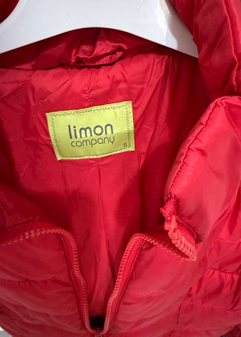 Limon Company Kırmızı Fermuarlı Kadın Midi Kaban