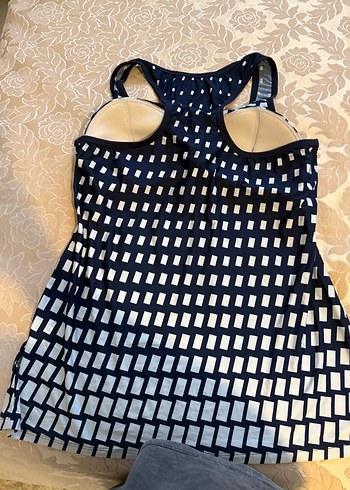 Lacivert Mini Kadın Spor Mayo - Görsel 6