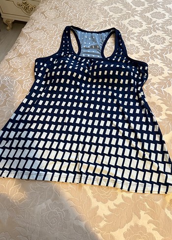 Lacivert Mini Kadın Spor Mayo - Görsel 5