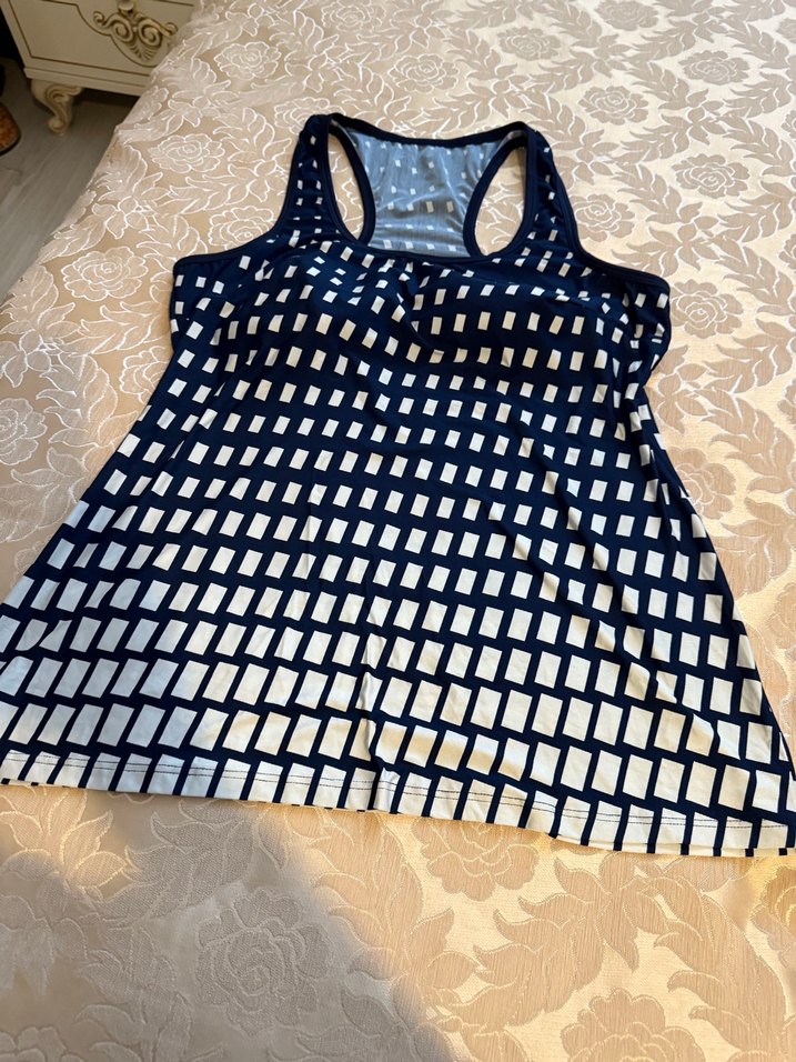 Lacivert Mini Kadın Spor Mayo - Görsel 5