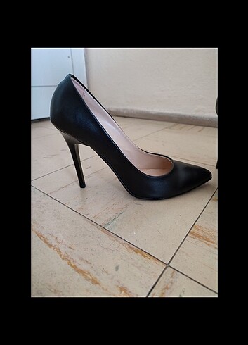 38 Beden siyah Renk Stiletto