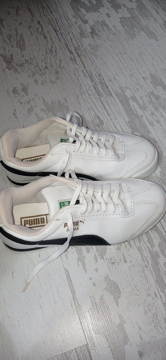 Beyaz Bağcıklı Kadın Spor Ayakkabı - Görsel 2