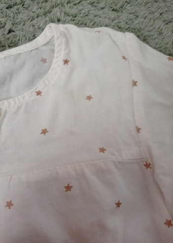 Kız Çocuk Uzun Kollu Pamuklu Gömlek - Görsel 4