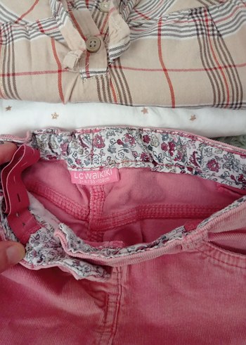 Kız Çocuk Uzun Kollu Pamuklu Gömlek - Görsel 8