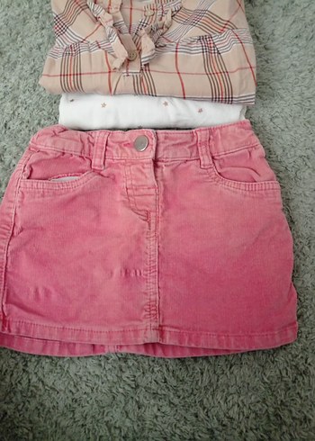 Kız Çocuk Uzun Kollu Pamuklu Gömlek - Görsel 12