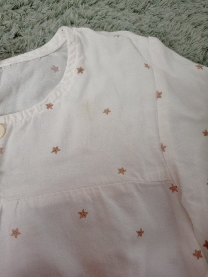 Kız Çocuk Uzun Kollu Pamuklu Gömlek - Görsel 4