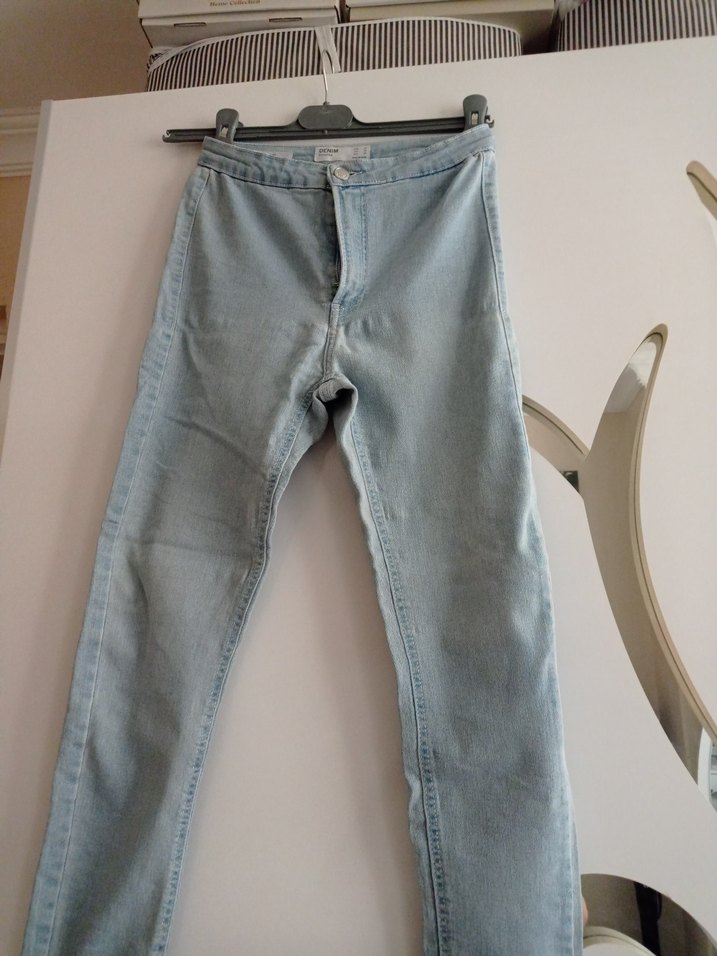 Bershka kot pantolon - Görsel 2