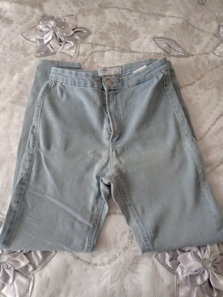 Bershka kot pantolon - Görsel 5