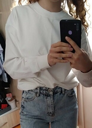 Defacto beyaz sweat