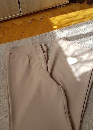 Bej bol paça pantalon