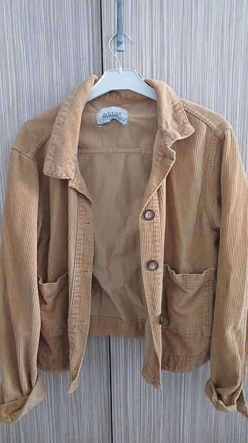 Crop ceket