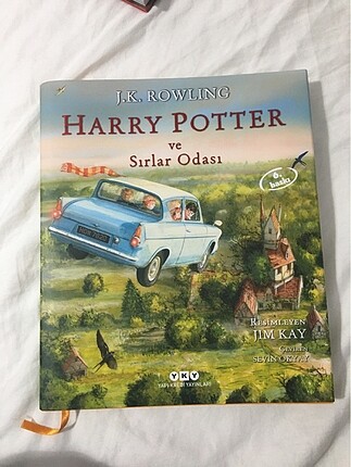 Harry Potter ve Sırlar Odası Resimli Özel Baskı