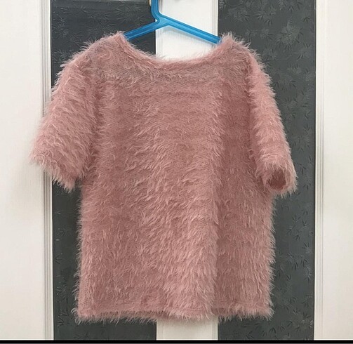 Tüylü bluz