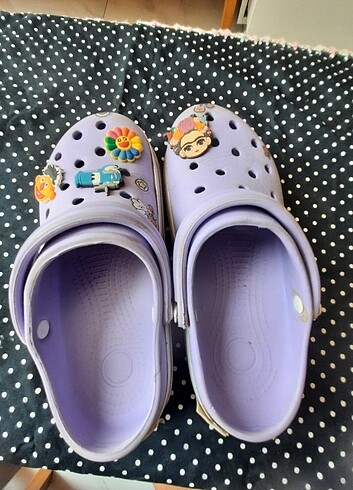 40 Beden mor Renk CROCS TERLİK