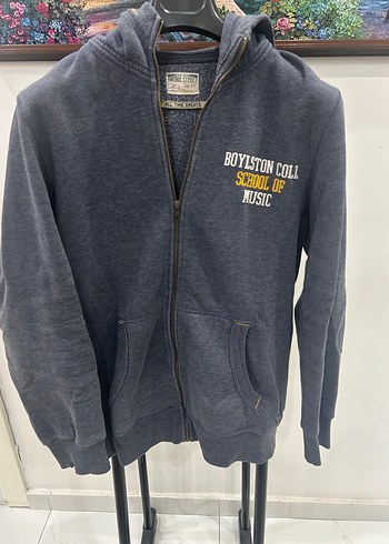 Diğer Antrasit Kapusonlu Sweatshirt