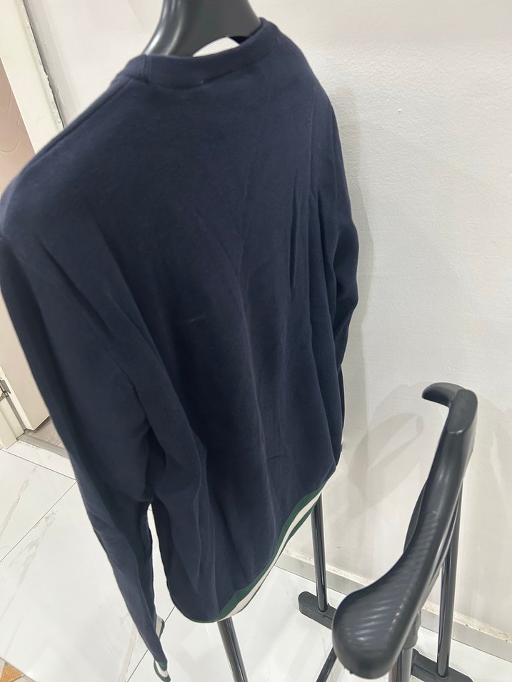 Lacoste Lacivert Bisiklet Yaka Kazak — görsel 3/3