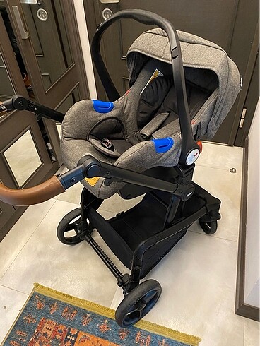 0 - 13 kg Beden gri Renk Baby2go bebek arabası