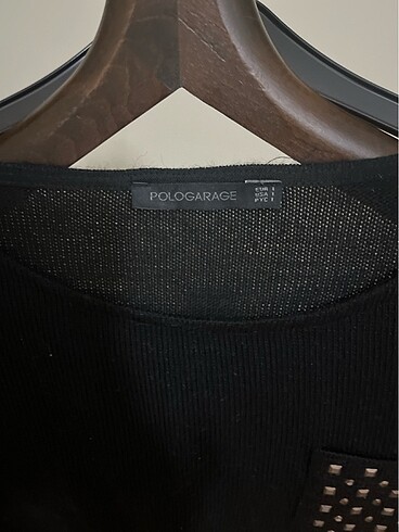 Polo Garage Siyah kazak