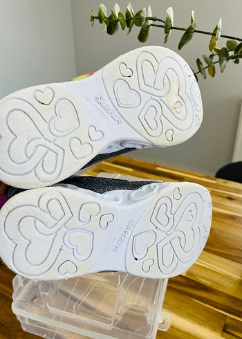 29 Beden çeşitli Renk Kız Çocuk Renkli Bağcıksız Sneaker
