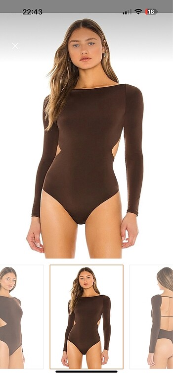 Diğer Bodysuit kahve