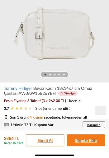 Beden Tommy Çanta