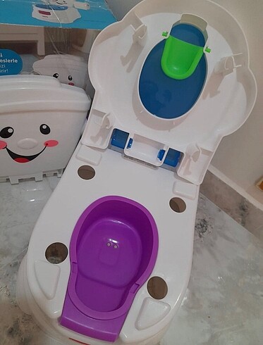  Beden Renk Fisher Price eğitici eğlenceli tuvalet