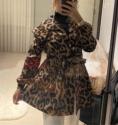 Leopar ceket