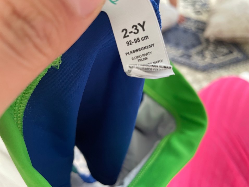 Renkli Baskılı Erkek Çocuk Mayo Şortu - Görsel 5