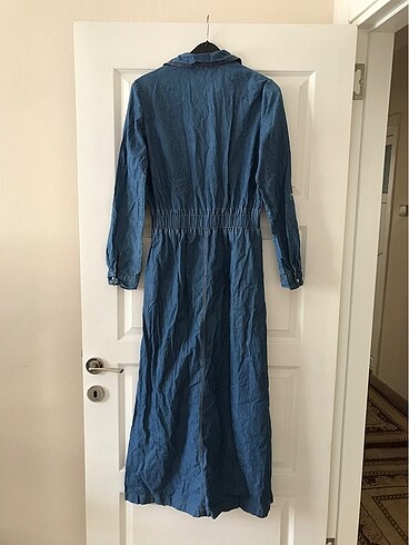 m Beden mavi Renk Kadın Kot Elbise